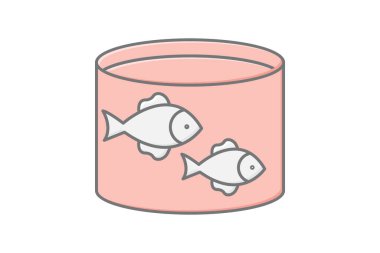 Balık kuluçka yeri, vektör, piksel mükemmel, illüstratör dosyası