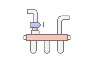 Tarım Suyu Temizleme Birimi, vektör, piksel mükemmel, illüstratör dosyası