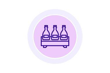 Şarap mahzeni, vektör, piksel mükemmel, illüstratör dosyası