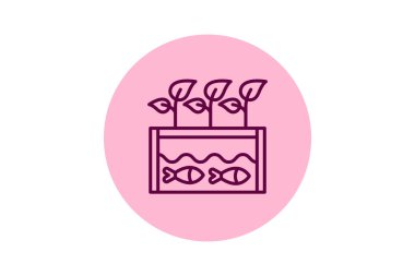 Hidrofonik Besin Tankı, vektör, piksel mükemmel, illüstratör dosyası