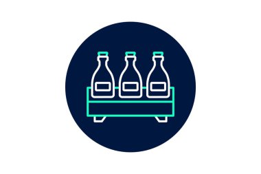 Şarap mahzeni, vektör, piksel mükemmel, illüstratör dosyası