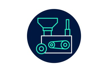 Rice Mill, vektör, piksel mükemmel, illüstratör dosyası