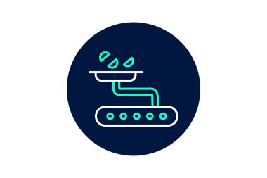 Besleme Değirmeni, vektör, piksel mükemmel, illüstratör dosyası