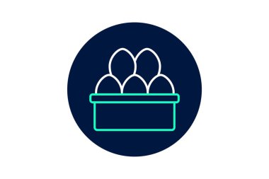 Yumurta Koleksiyon Merkezi, vektör, piksel mükemmel, illüstratör dosyası