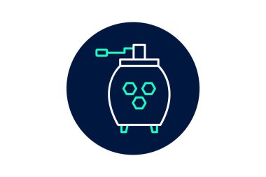 Bal İşleme Birimi, vektör, piksel mükemmel, illüstratör dosyası