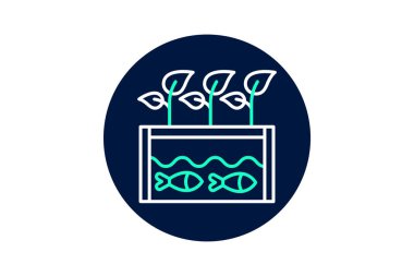 Hidrofonik Besin Tankı, vektör, piksel mükemmel, illüstratör dosyası