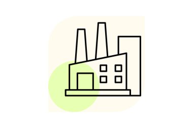 Şeker İşleme Tesisi, vektör, piksel mükemmel, illüstratör dosyası