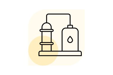 Cotton Cin Evi, vektör, piksel mükemmel, illüstratör dosyası