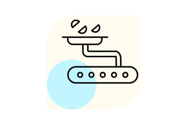 Besleme Değirmeni, vektör, piksel mükemmel, illüstratör dosyası