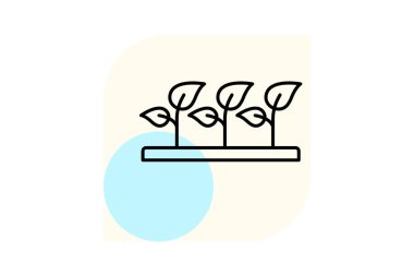 Agroestry Kreş, vektör, piksel mükemmel, illüstratör dosyası