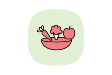 Toprak Besin Depolama, vektör, piksel mükemmel, illüstratör dosyası