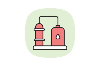 Cotton Cin Evi, vektör, piksel mükemmel, illüstratör dosyası