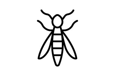 Yabanarısı, vektör, piksel mükemmel, illüstratör dosyası