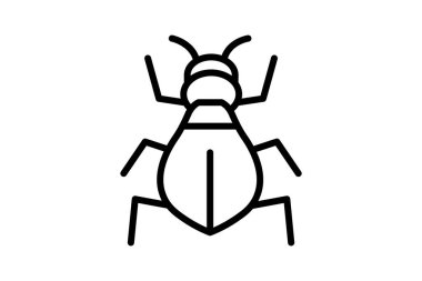 Chigger, vektör, piksel mükemmel, illüstratör dosyası