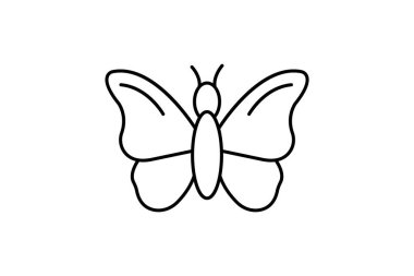 Kelebek, vektör, piksel mükemmel, çizer dosyası