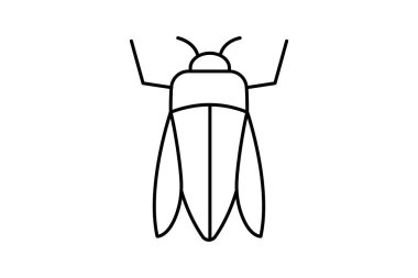 Emeraldborer, vektör, piksel mükemmel, illüstratör dosyası