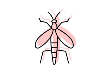 Dobsonfly, vektör, piksel mükemmel, illüstratör dosyası