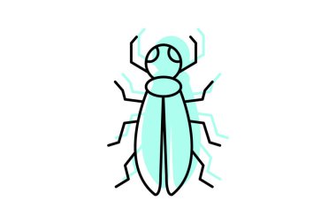 Blisteringbeetle, vector, pixel perfect, illustrator file clipart