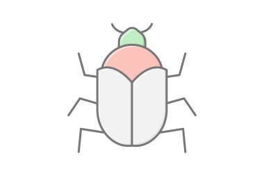 Böcek, vektör, piksel mükemmel, çizer dosyası