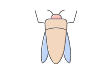 Emeraldborer, vektör, piksel mükemmel, illüstratör dosyası