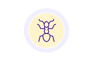 Karınca, vektör, piksel mükemmel, illüstratör dosyası