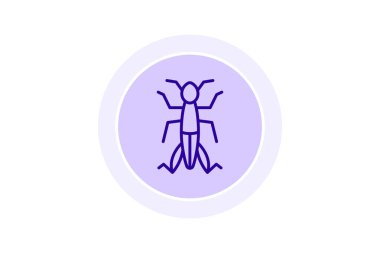 Çekirge, vektör, piksel mükemmel, çizer dosyası