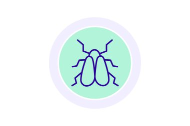Whitefly, vektör, piksel mükemmel, illüstratör dosyası