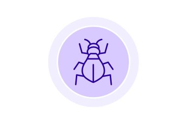 Chigger, vektör, piksel mükemmel, illüstratör dosyası