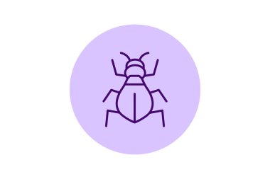 Chigger, vektör, piksel mükemmel, illüstratör dosyası