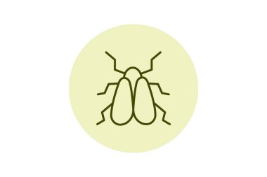 Whitefly, vektör, piksel mükemmel, illüstratör dosyası