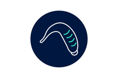 Sülük, vektör, piksel mükemmel, illüstratör dosyası