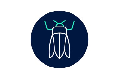 Emeraldborer, vektör, piksel mükemmel, illüstratör dosyası
