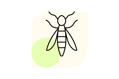 Yabanarısı, vektör, piksel mükemmel, illüstratör dosyası