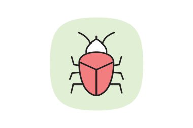 Kokböceği, vektör, piksel mükemmel, illüstratör dosyası