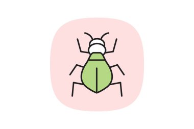 Chigger, vektör, piksel mükemmel, illüstratör dosyası