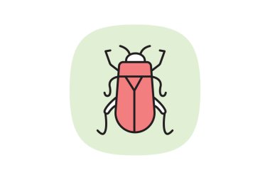 Chafer, vektör, piksel mükemmel, illüstratör dosyası