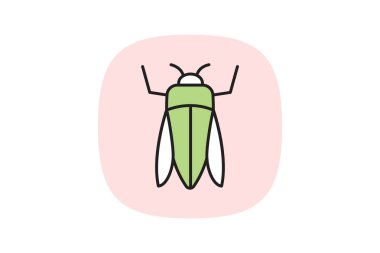 Emeraldborer, vektör, piksel mükemmel, illüstratör dosyası
