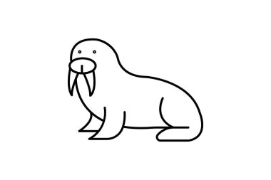 Mors, vektör, piksel mükemmel, illüstratör dosyası