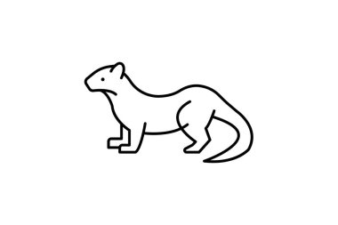 Wallaby, vektör, piksel mükemmel, illüstratör dosyası