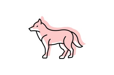 Kurt, vektör, piksel mükemmel, çizer dosyası