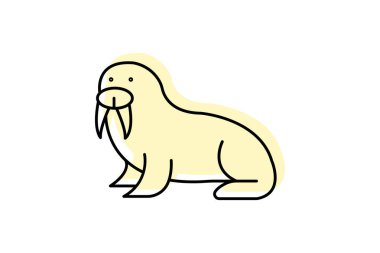 Mors, vektör, piksel mükemmel, illüstratör dosyası