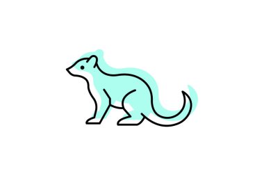 Firavun faresi, vektör, piksel mükemmel, illüstratör dosyası