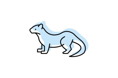 Wallaby, vektör, piksel mükemmel, illüstratör dosyası