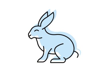 Springhare, vektör, piksel mükemmel, illüstratör dosyası