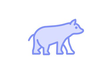 Ayı, vektör, piksel mükemmel, çizer dosyası