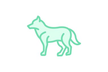 Kurt, vektör, piksel mükemmel, çizer dosyası