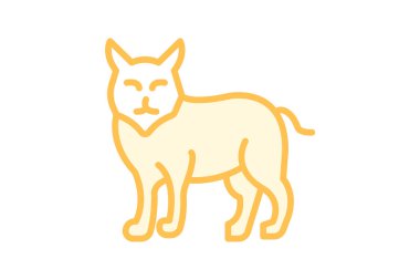 Cougar, vektör, piksel mükemmel, illüstratör dosyası