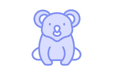 Koala, vektör, piksel mükemmel, illüstratör dosyası