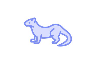 Wallaby, vektör, piksel mükemmel, illüstratör dosyası