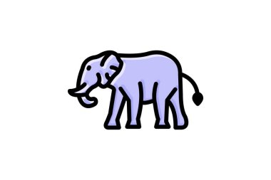 Fil, vektör, piksel mükemmel, illüstratör dosyası